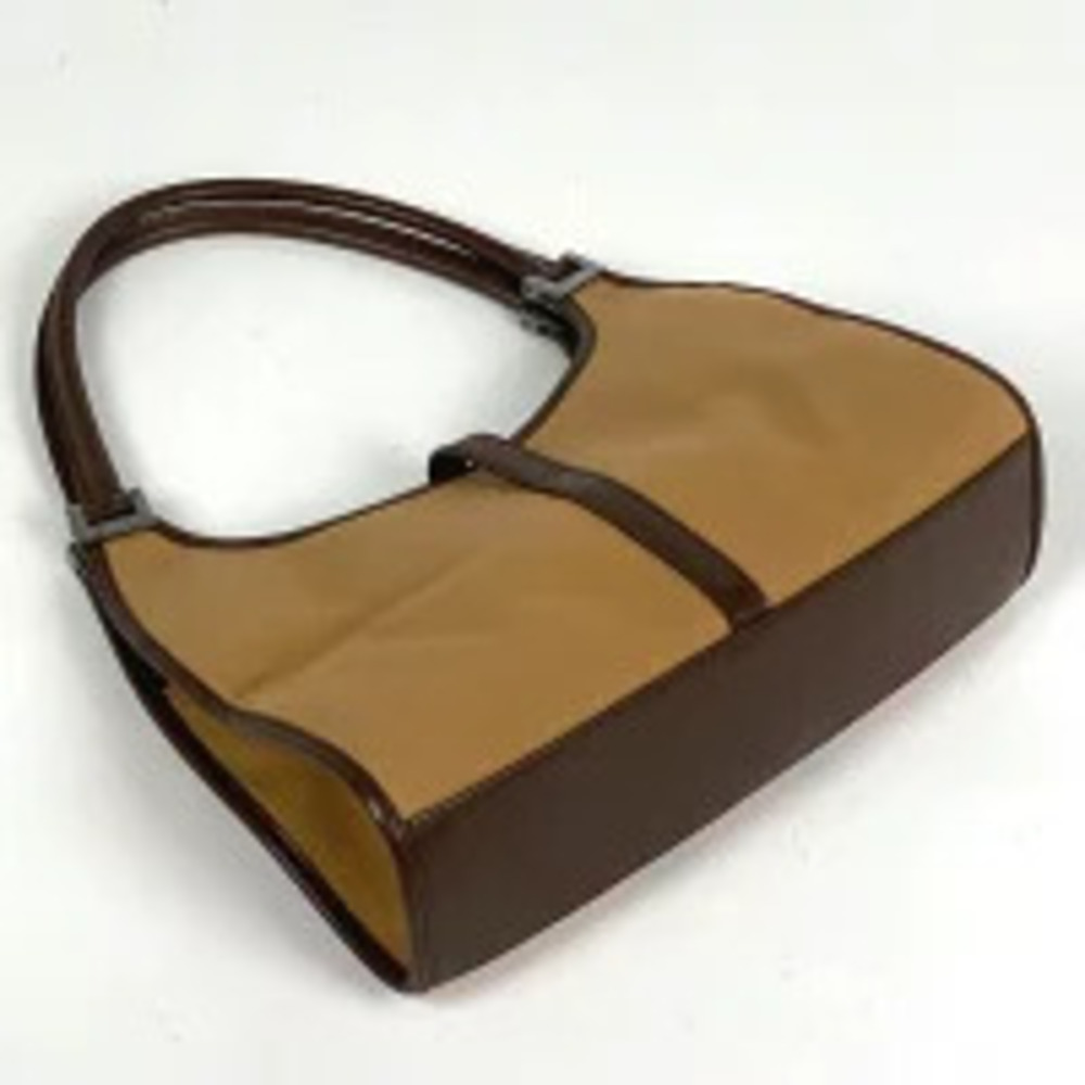 Gucci Brown GG Bag Canvas Jackie Shoulder Handbag Brown